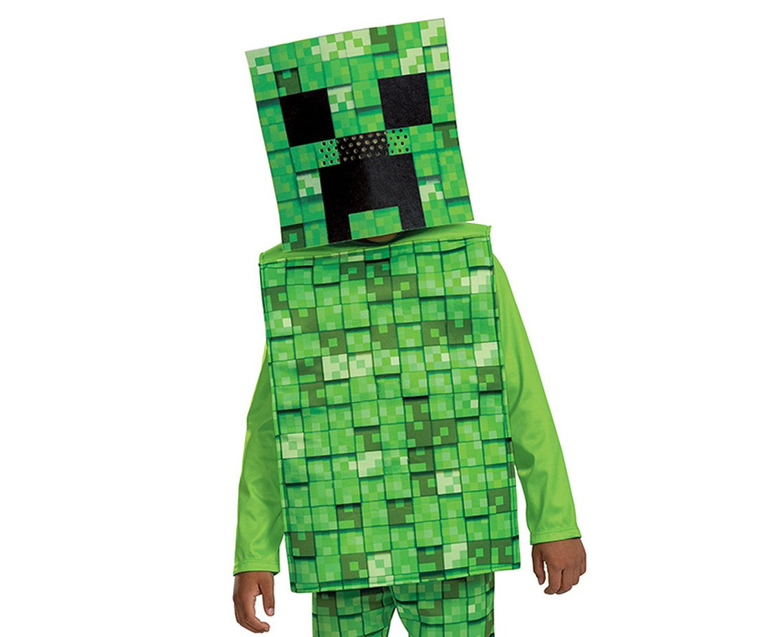 Costume Creeper - Minecraft (license), size. L (10-12 years)